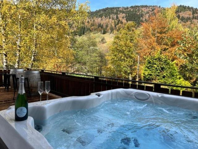 Les Cimes Blanches Cledicihome Chalet 10 Pers Spa & Grand Terrain 4 Minutes Des Pistes La Bresse Ngoại thất bức ảnh